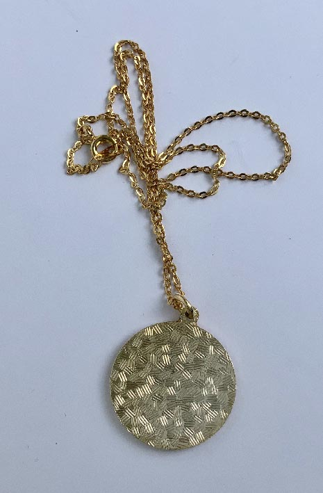 1960's peace necklace
